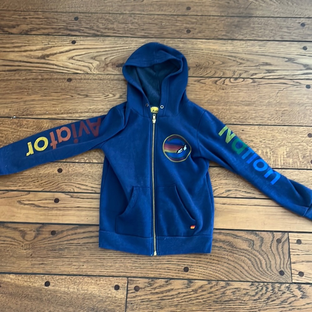 Girls aviator nation jacket